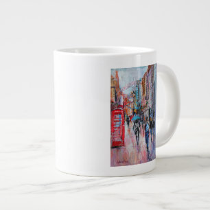 Tasse Géante Rue de Carnaby de jour pluvieux