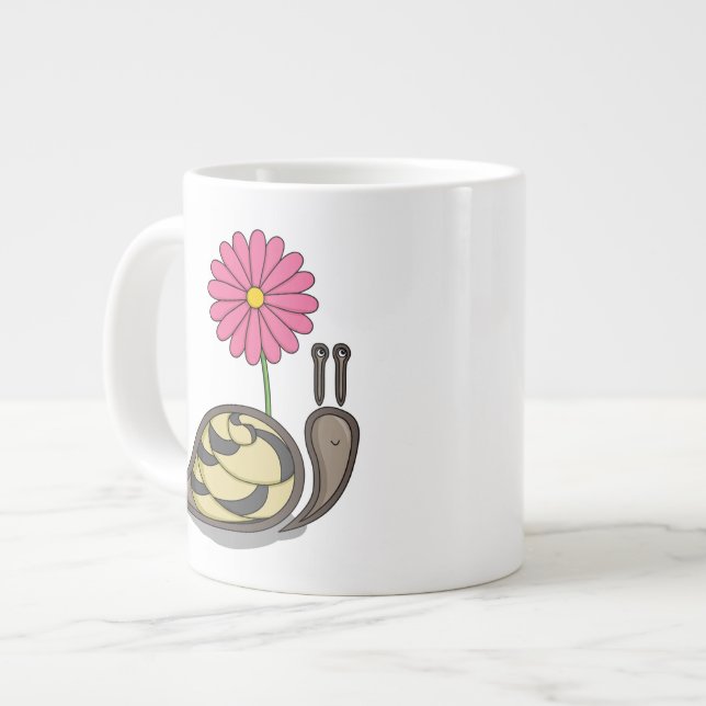 Tasse Géante Sadie the Snail Specialty Mug (Devant gauche)
