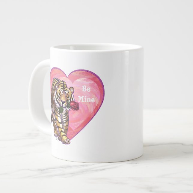 Tasse Géante Saint Valentin de Tigre (Devant gauche)