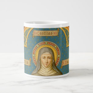 Tasse Géante Sainte Claire d'Assise & Rouleaux de Vœux (SAU 027