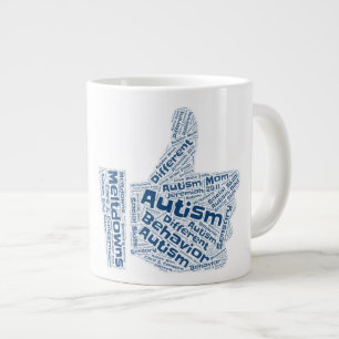 Tasse géante - Sensibilisation à l'autisme