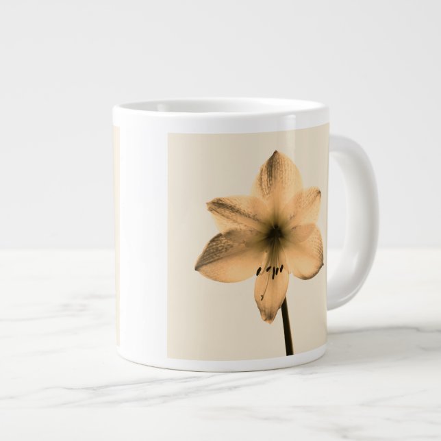 Tasse Géante sépia amaryllis (Devant droit)