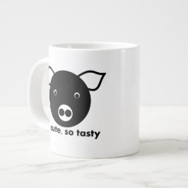 Tasse Géante si mignon, si savoureux, porc