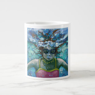 Tasse Géante Sous la nage aquatique