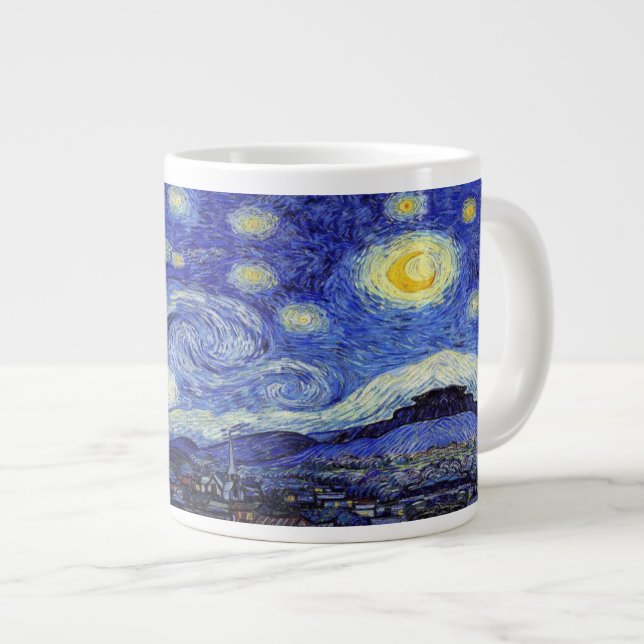 Tasse Géante Starry Night Expresso Mug (Devant droit)