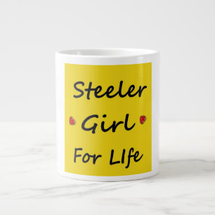 Tasse Géante Steeler Girl for Life Mug