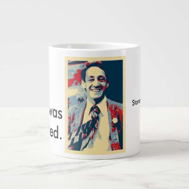 Tasse Géante Stonewall Democrats de WNY Recruted Mug (Devant)