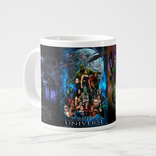 Tasse Géante Submerge Musique Universe (Devant gauche)
