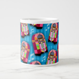 Tasse Géante Super Cute Jukebox Time Fun Art Motif