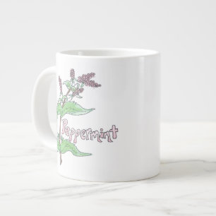 Tasse Géante Surdimensionner le thé à la menthe poivrée