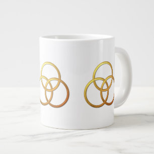 Tasse Géante Symbole de Trinité-et-Tobago en or