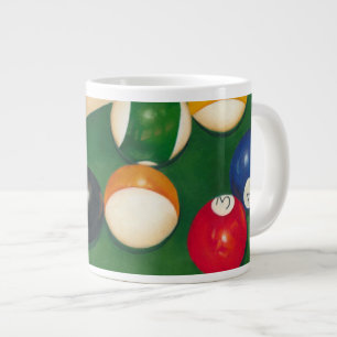 Tasse Géante Table Lifelike Billiards avec boules et palettes