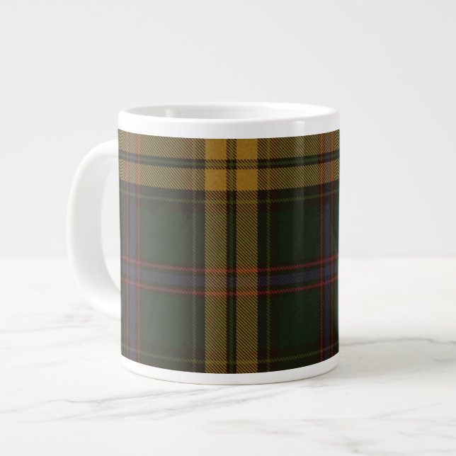 Tasse Géante Tartan Mug (chasse) (Devant gauche)