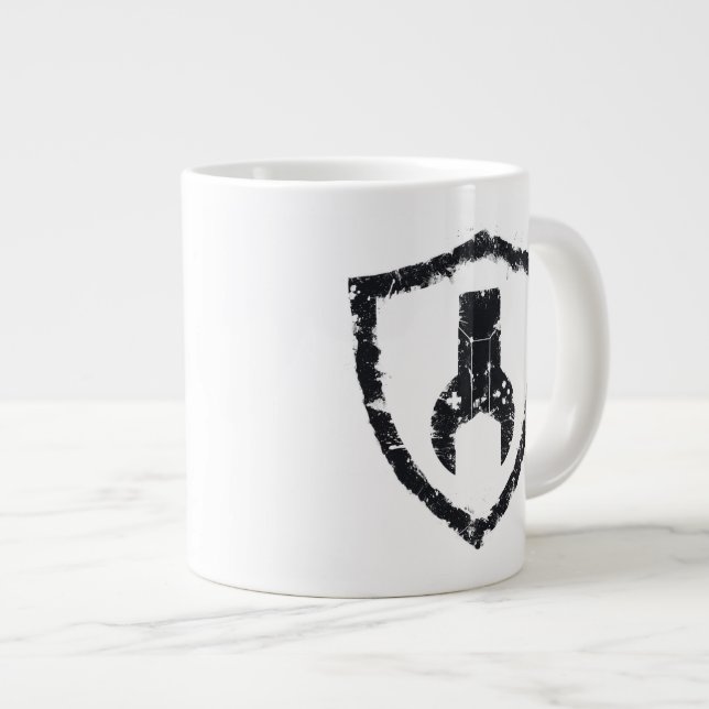 Tasse Géante TGM Boue bouclier tacheté (foncé) (Devant droit)