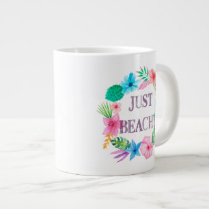 Tasse Géante Thème tropical Café Mug Beach House Florida Home