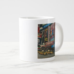 Tasse Géante Times Square lumineux 2012 de lumières