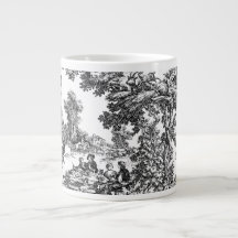 Toile noir et blanc classique