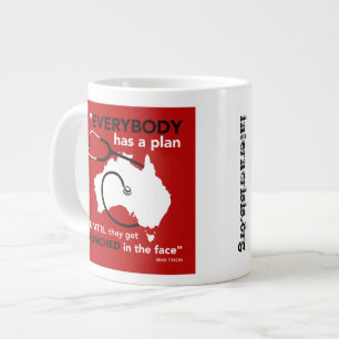 Tasse Géante Tout le monde a un plan MUG