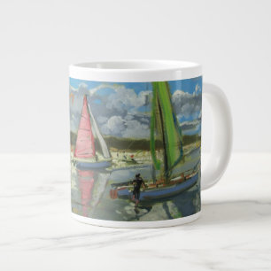 Tasse Géante Trois dunes France de braillement de voiliers