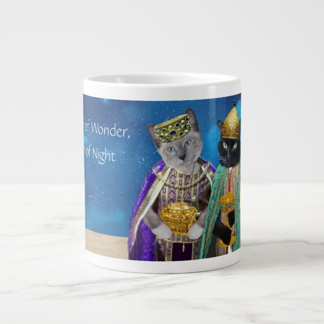 Tasse Géante Trois rois chatons jumbo (Devant)