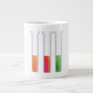 Tasse Géante Tubes de test scientifique