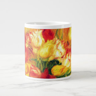 Tasse Géante Tulipes par Pierre Renoir, Art Impressionniste Vin