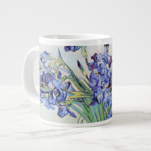 Tasse Géante Vase Still Life avec Irises par Vincent van Gogh