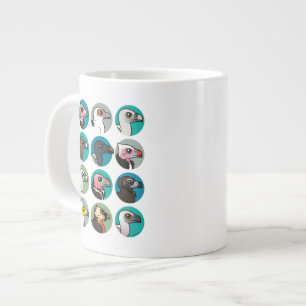 Tasse Géante Vautours de Vieux Monde