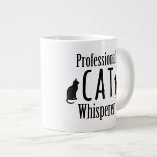 Tasse Géante Whisperer professionnel de chat