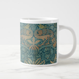 Tasse Géante William Morris Peacock et Dragon Textile Design