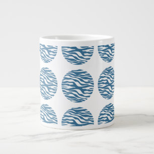 Tasse Géante Zebra Print Pois Jumbo Mug