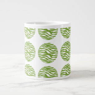 Tasse Géante Zebra Print Pois Jumbo Mug