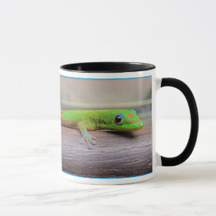 Tasse Gecko de jour de la poussière d'or
