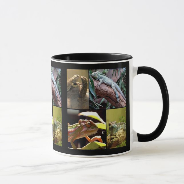 Tasse Gecko lézards et Chameleons (Droite)