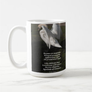 Tasse Gedicht Swans von Ladee Basset