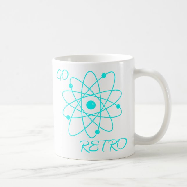 Tasse gehen Retro (Rechts)
