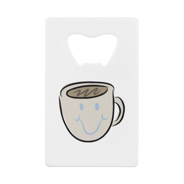 Tasse Geldbeutel Flaschenöffner (Vorderseite)