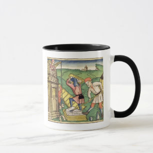 Tasse Genèse 11 1-9 construisant la tour de Babel, de t