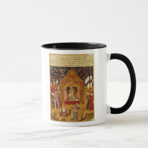 Tasse Genghis Khan dans sa tente par Al-Vacarme de
