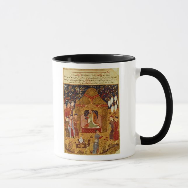 Tasse Genghis Khan dans sa tente par Al-Vacarme de (Droite)