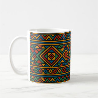 Tasse géométrique Ndebele d'Afrique