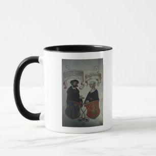 Tasse Georg Fugger son épouse Regina Imhoff, 'Geheim