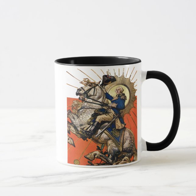 Tasse George Washington à cheval (Droite)