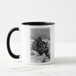 Tasse George Washington croisant le fleuve Delaware