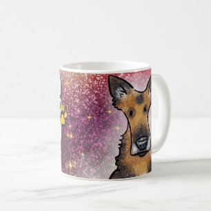 Tasse "German Shepherd Mommy & Coffee Addict"
