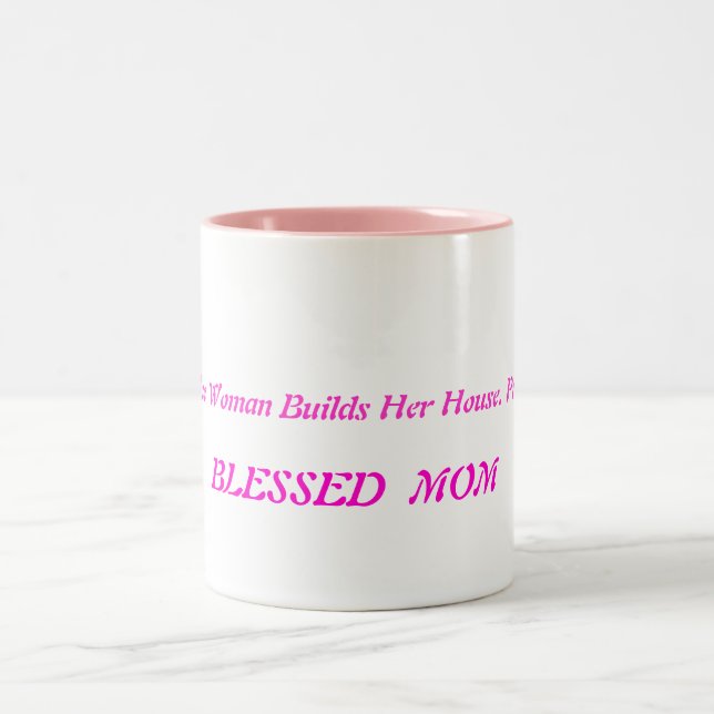 Tasse gesegnete Mama-Angelegenheiten (Mittel)