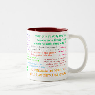 Tasse gesticulée "par atlas" - customisée