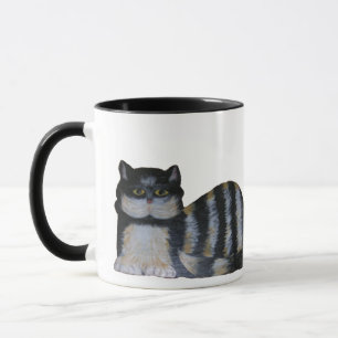 Tasse - gestreifte Feline