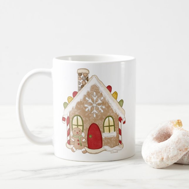 Tasse Gingerbread House (Mit Donut)