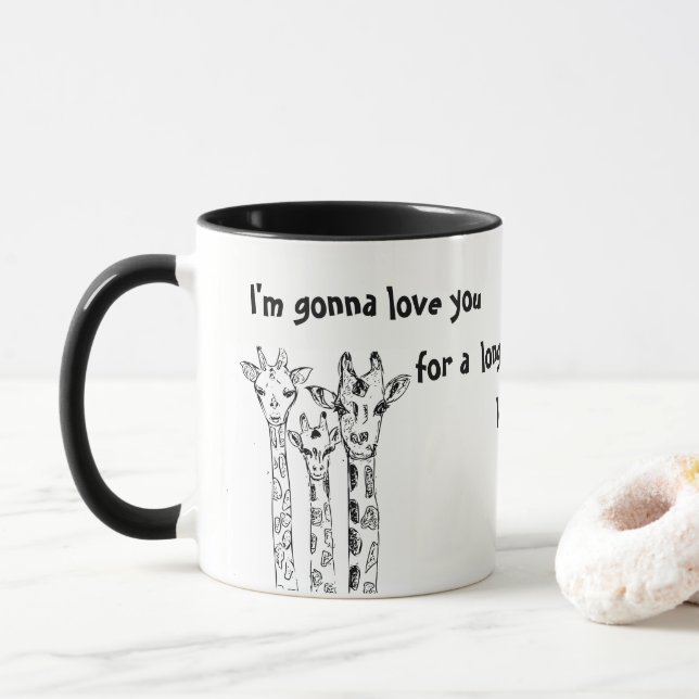 Tasse girafe (Avec donut)